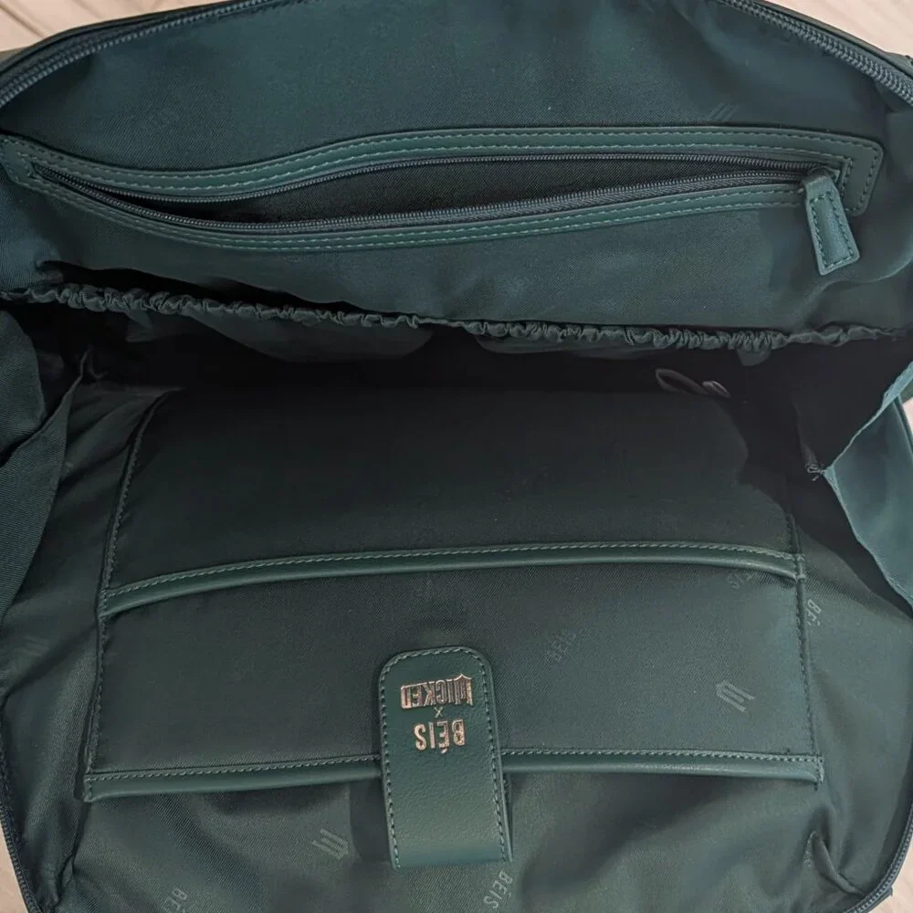 Beis Wicked Backpack in Wicked Green NWOT - Picture 5 of 5